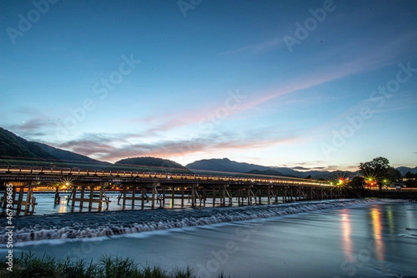 Obraz bridge over the river
