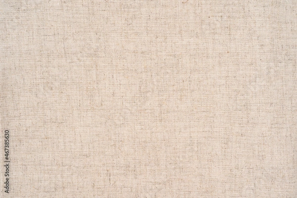 Fototapeta white natural linen texture for the background, light nature canvas pattern for background