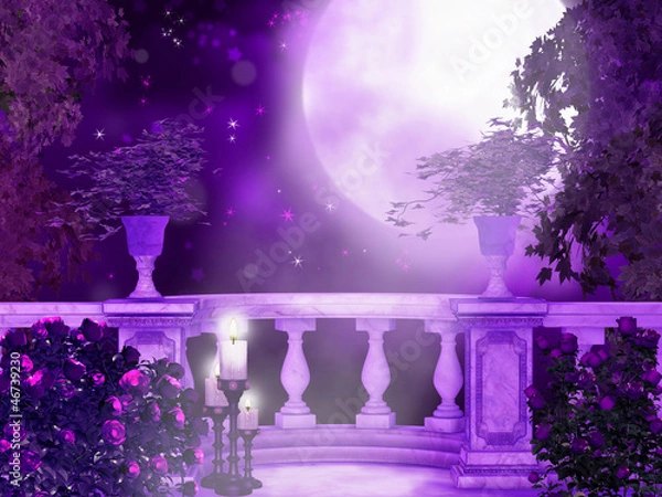 Obraz światło księżyca