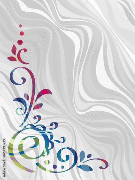 Obraz Design element (swirls)-15