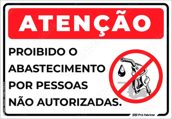 Obraz PLACA, ABASTECIMENTO