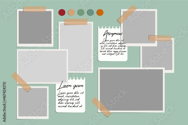 Obraz Various purpose mood board