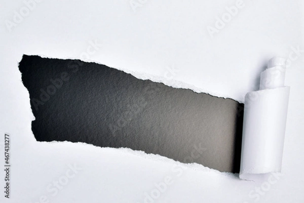 Obraz torn paper with space