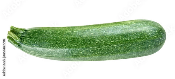 Obraz zucchini isolated on white background