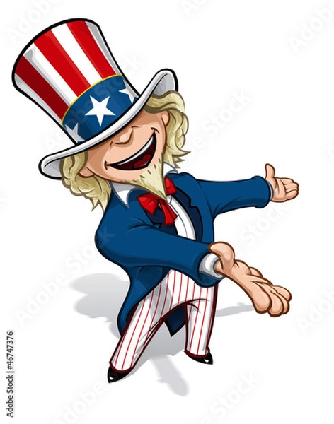 Obraz Uncle Sam Presenting