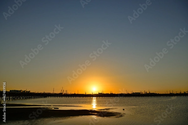 Fototapeta 日の出の風景