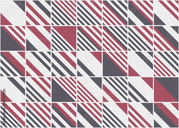 Obraz Abstract Geometric Pattern generative computational art illustration