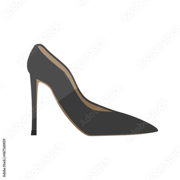 Obraz Vector Flat Design High Heels. Vector illustration