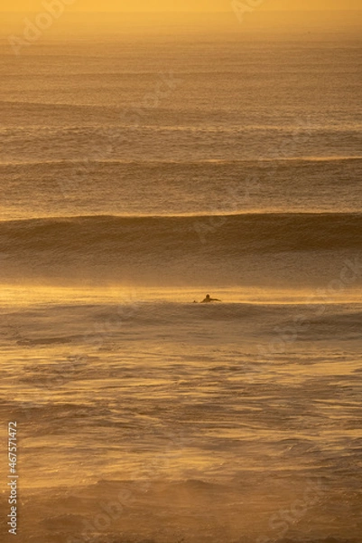 Obraz 仙台新港の朝日