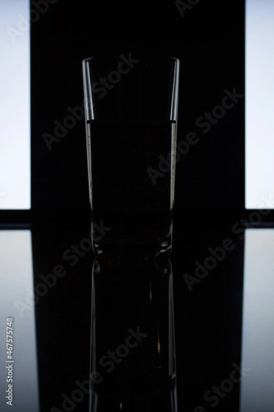 Obraz glass of wine on the table