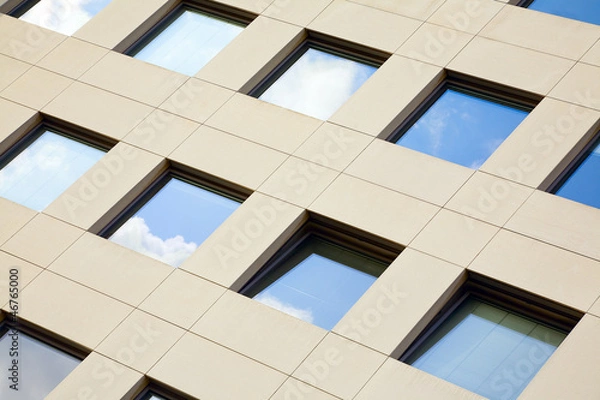 Obraz Modern stone facade