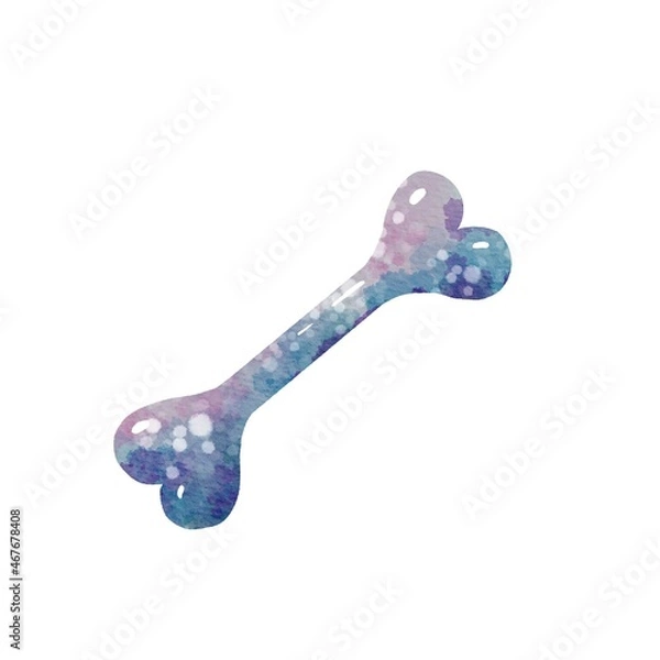 Obraz blue spoon isolated