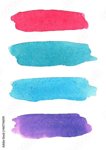 Obraz Watercolor stains