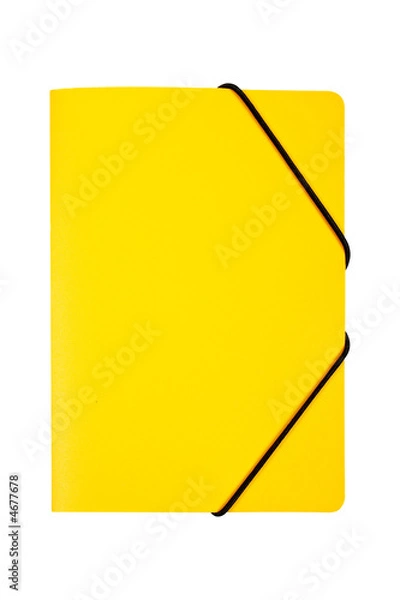 Obraz Yellow folder isolated