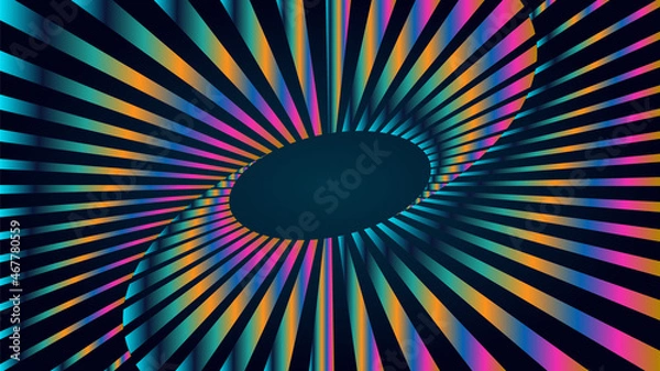 Fototapeta Abstract Mobius strip background vector illustration