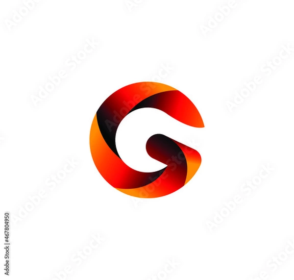 Fototapeta Letter G logo icon design element template
