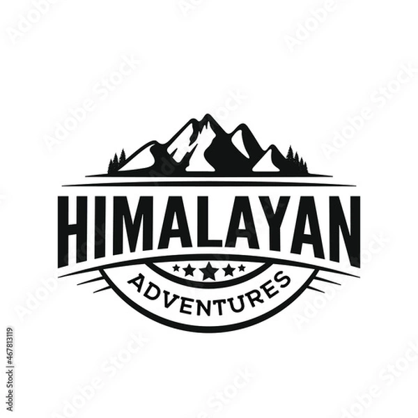 Obraz Himalaya adventures logo