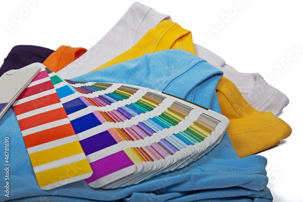 Obraz t shirts and chart