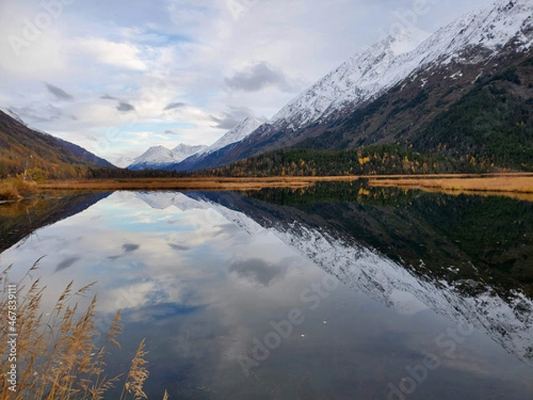 Fototapeta lake reflection