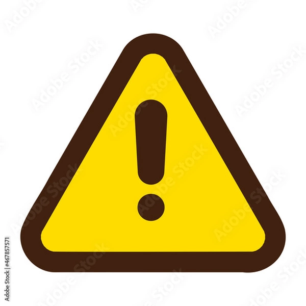 Fototapeta 警告アイコン