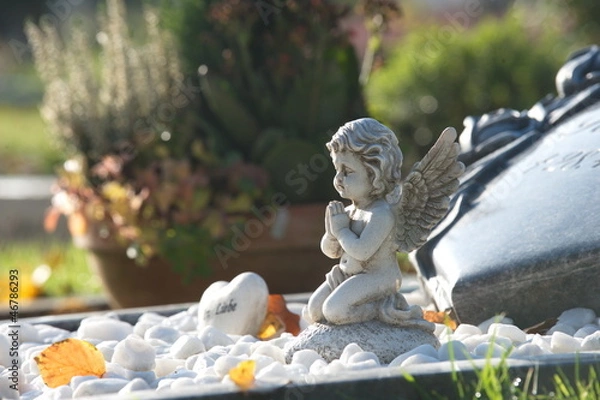 Obraz Auf dem Friedhof