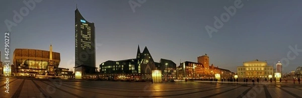 Obraz Leipzig - Citypanorama