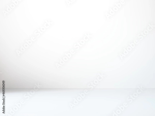 Fototapeta White minimalistic background for product presentation