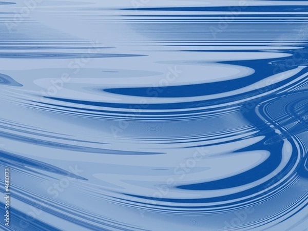 Fototapeta Abstract Blue Water Line