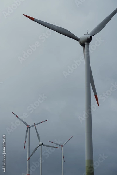 Obraz Windenergieanlagen