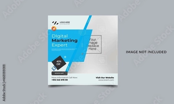 Obraz Social Media Template