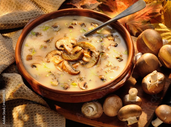 Obraz Zupa grzybowa