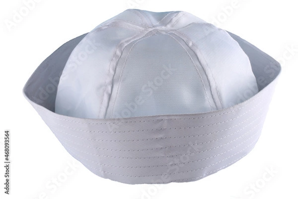 Obraz Sailor hat isolated on white