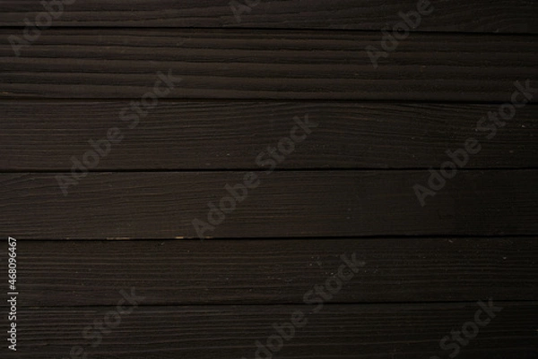 Obraz dark wooden background table texture object top view