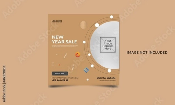 Obraz Social Media Template