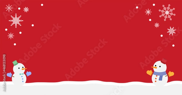 Obraz クリスマスの広告バナーデザイン628*1200  ベクター