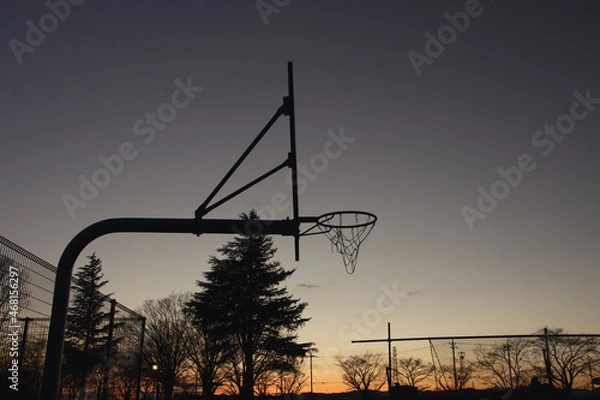 Obraz バスケットゴール　栃木県さくら市