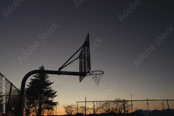 Obraz バスケットゴール　栃木県さくら市