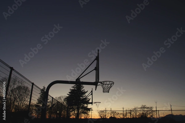 Obraz バスケットゴール　栃木県さくら市