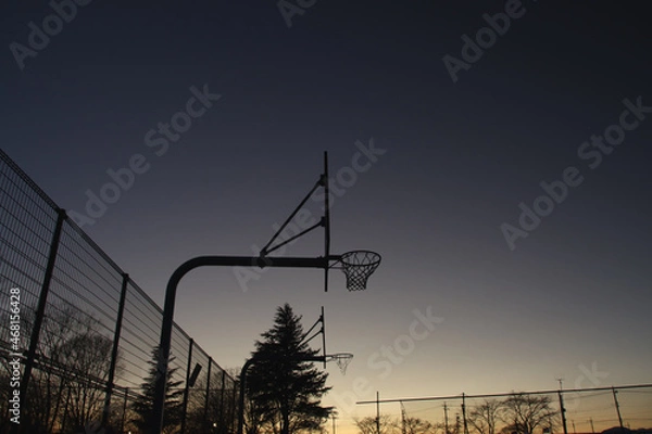 Obraz バスケットゴール　栃木県さくら市