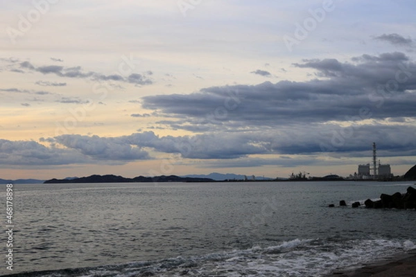 Fototapeta サンセットライン　熊本　日本