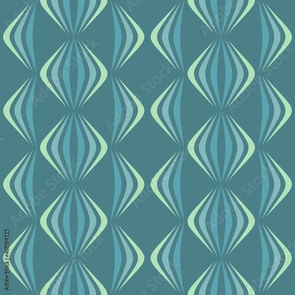 Fototapeta Simple striped seamless pattern - decoration for any surface.