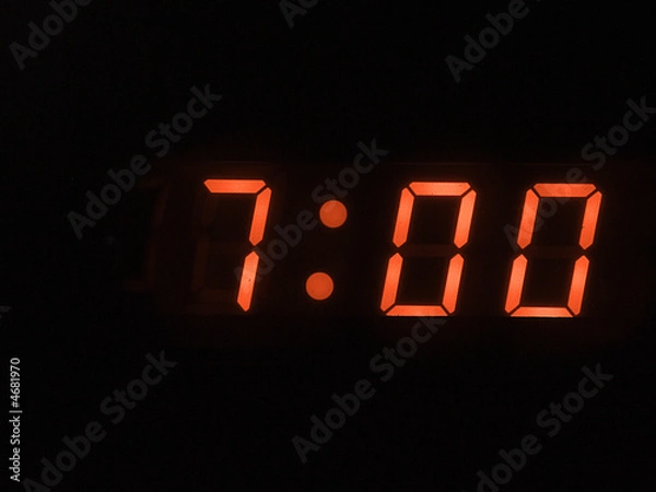 Obraz seven o clock