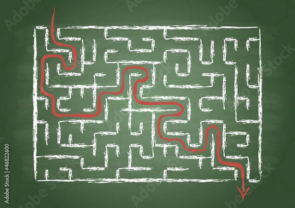 Fototapeta Maze