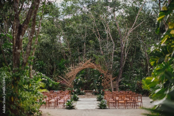 Obraz Gazebo de boda 