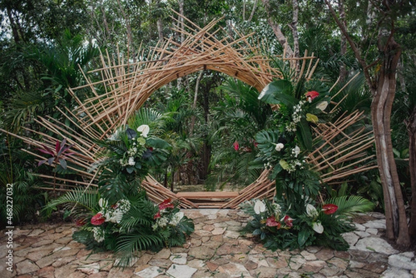Obraz Gazebo de boda 
