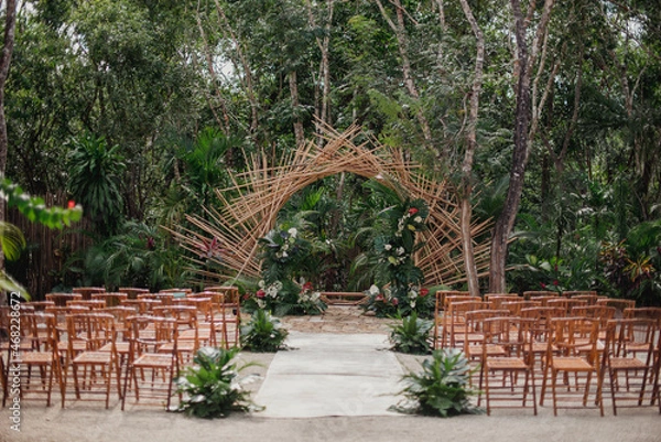 Obraz Montaje de boda 