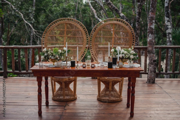 Obraz Mesa de novios 