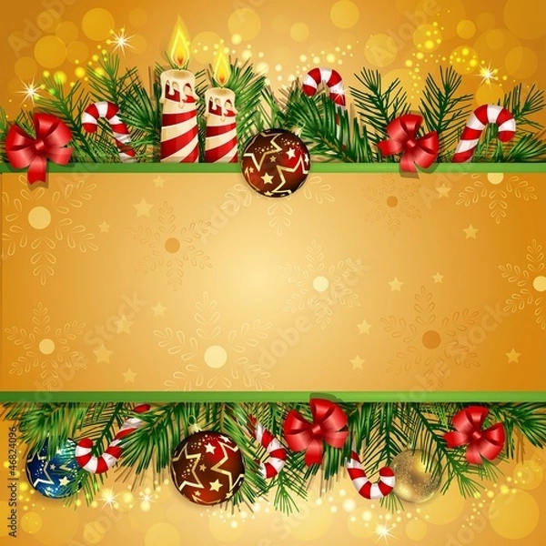 Obraz Christmas background