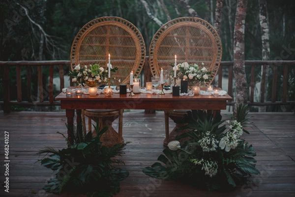 Obraz Mesa de novios 