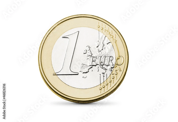 Obraz One euro coin